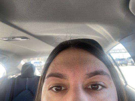 Brows look awful