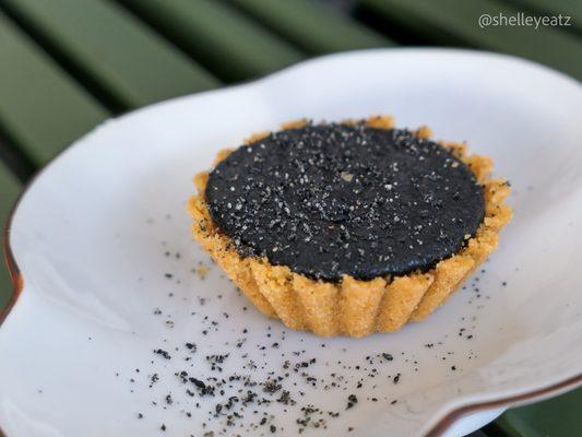 Yes to the Black Sesame Tart!