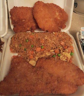 Fried Catfish & Fried Rice