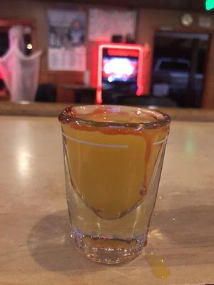 Halloween shot specials