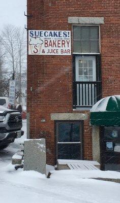 It might be windy, cold, slippery and snowy outside. But you'll warm up with a SueCake's whoopie pie or pastry!