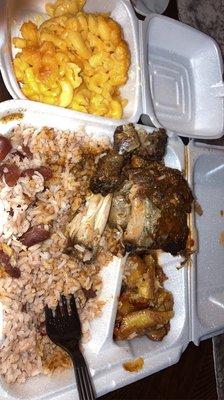 Jerk chicken plate