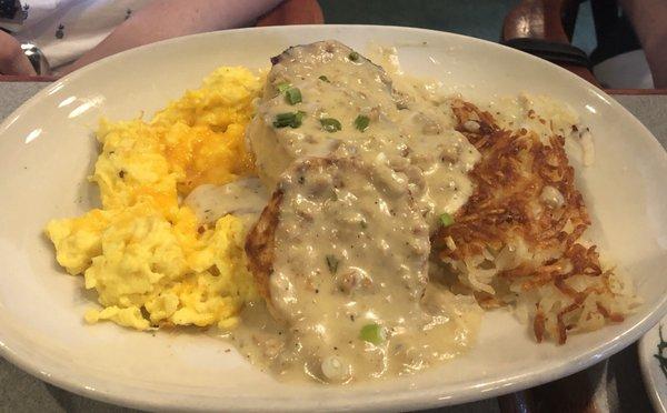 Biscuits and gravy