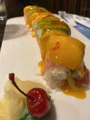 Mango sushi