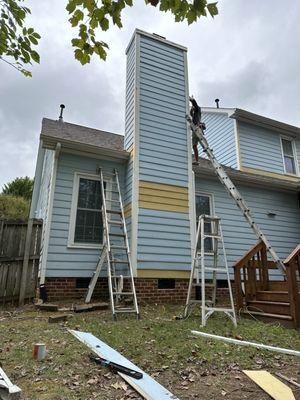 Siding repairs