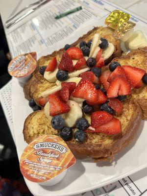 FRESH FRUIT FRENCH TOAST