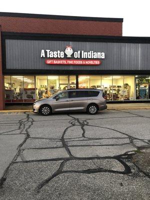 Storefront off 62nd and Binford (right next to Blind Owl Brewery)