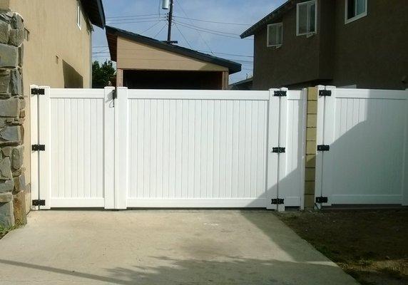 Custom RV gate system (Huntington Beach)