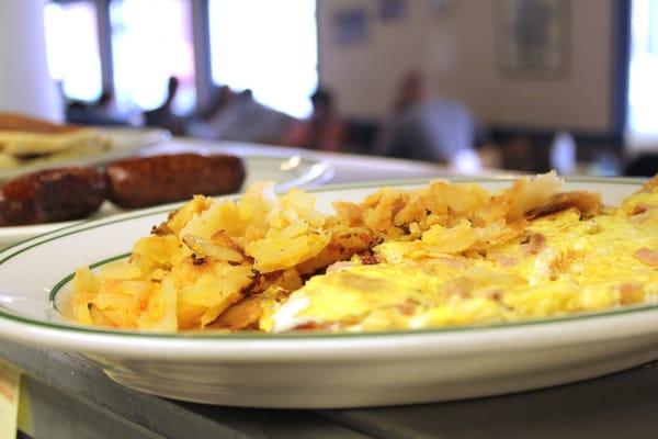 Omelet with Home Fries