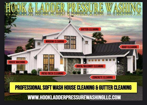 Hook & Ladder Pressure Washing