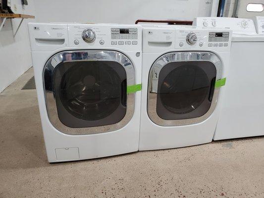 LG washer and dryer set I purchased