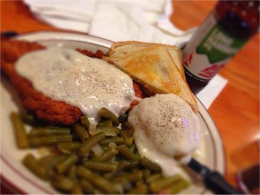 Chicken fried steak!