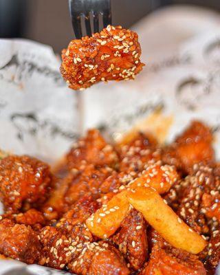 Korean Sweet Pop Chicken