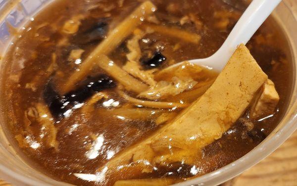 loaded Hot and Sour Soup