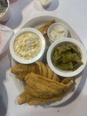 Fried Catfish plate