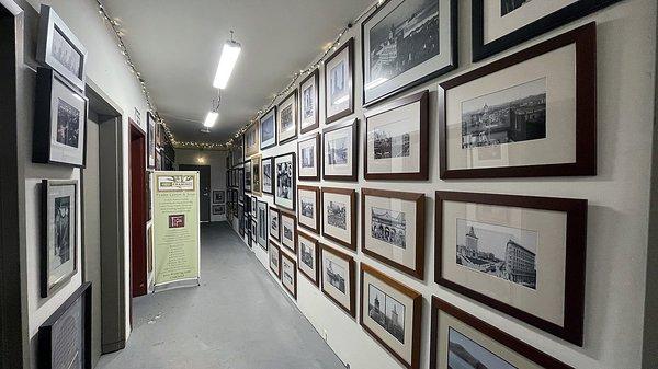 Display of Historical Oakland and San Francisco photography