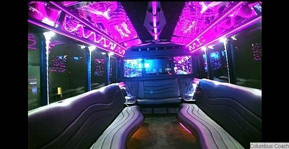 Inside Party Bus