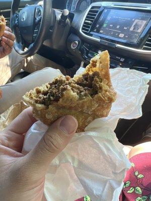 Beef empanada