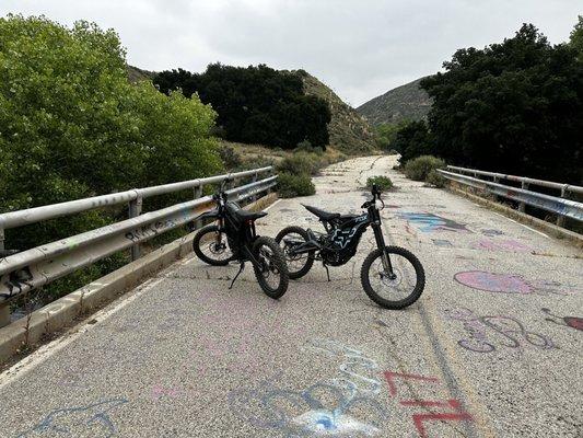 On a ride with the wifey.