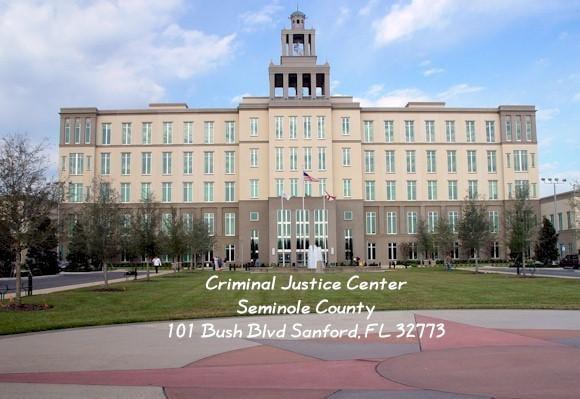 Main Seminole County Courthouse Criminal  Traffic  Felony  Misdemeanor  101 Bush Blvd Sanford, FL 32773