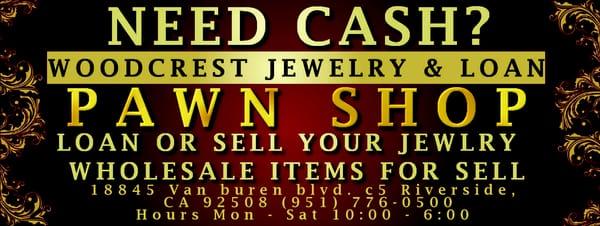 Woodcrest Jewelry & Loan, Inc