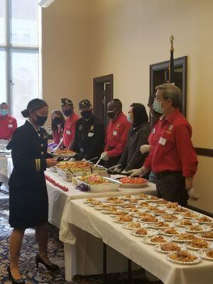 Luncheon for active duty Sailors & Marines   #Veterans #Fleetweek #SanFrancisco