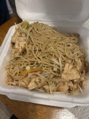 Chicken Lo Mein (Soft Noodles)