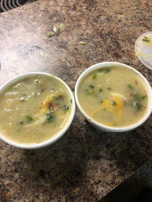 Loaded bake potato soup