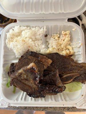 Kalbi Short Rib Plate.