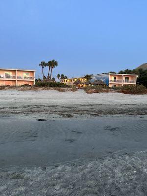 View from beach.