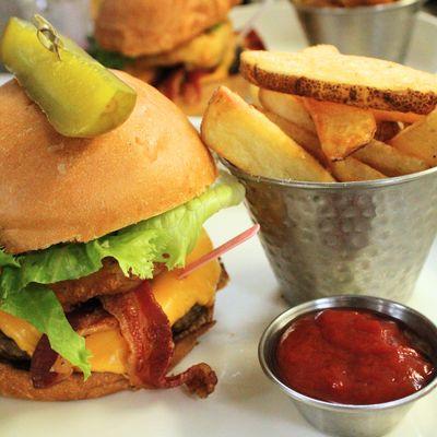 Burger and Steak Fries