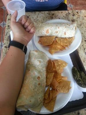 Enormous Burritos!