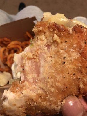 Raw chicken from Arby's