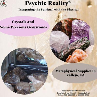 May crystals give you power!


#psychicreality #healing #crystals #crystalshop #power #vallejoca