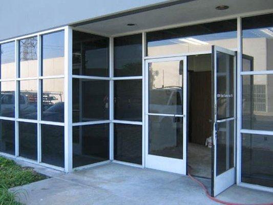 Storefront glass repair Lakewood