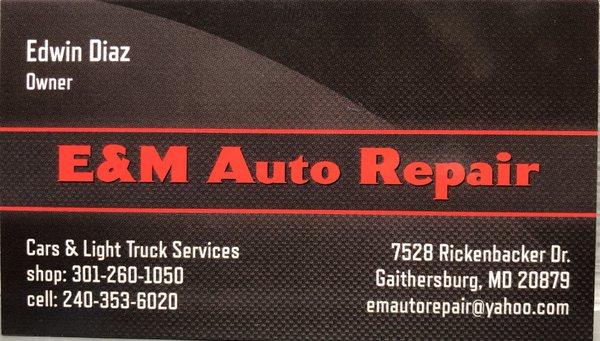 E&M Auto Repair