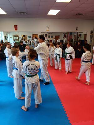 Supreme Grandmaster Cho teaching at our Discipline Seminar