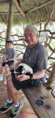 This Lemur won over my heart, like our English Cocker Spaniel when he was a puppy.