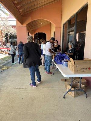 1st Annual Life Choices Medical Clinic and Care Baby Shower & Food Distribution. Hosted by Outer West Community Church & SA Food Bank.