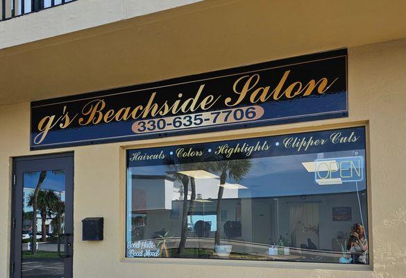 Beautiful Beachside salon with services for the entire family needs..Please call for an appointment..we'll see you soon!