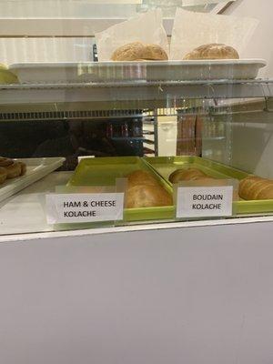 Boudain Kolaches, Ham and Cheese kolaches