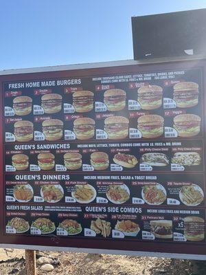 updated menu  8/24/22