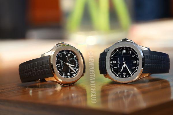 The 5164R & 5168G both available now at Newport Watch Club!