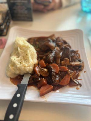 Beef bourguignon