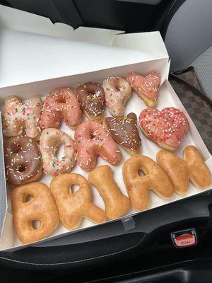 Birthday Donuts!