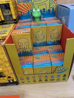 Futurama mystery boxes from Kid Robot