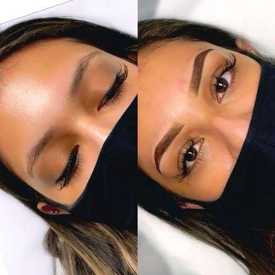 Ombre brows