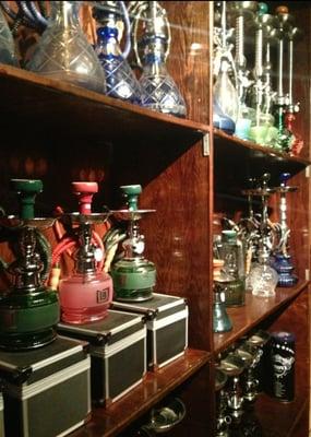 Lots of hookahs