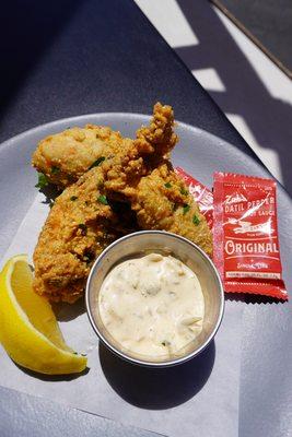 Fried oysters!