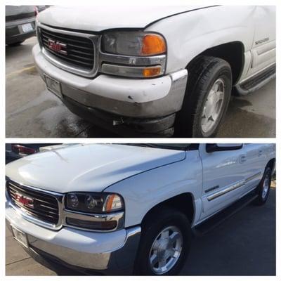 Before & After Yukon Insurance Claim